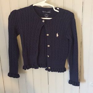 Navy Ralph Lauren Cardigan